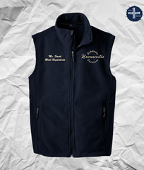 BSI Fleece Vest (personalized)